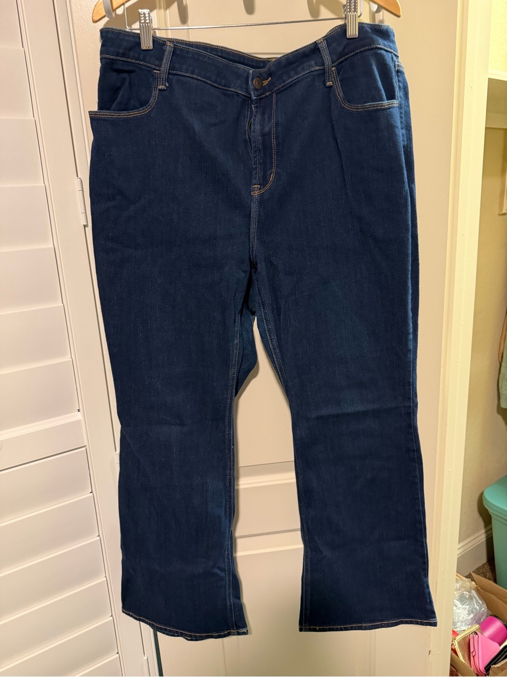 Old Navy Dark Blue Wide-Leg Jeans